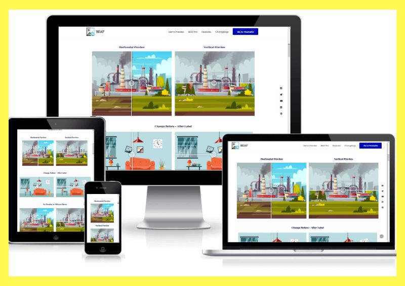 Plugin wordpress antes y después